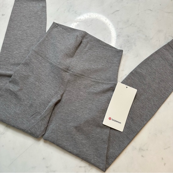 Align HR Pant 25" Heathered Core Medium Grey - Picture 2 of 6